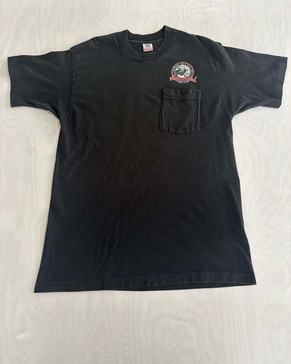 Vintage Fruit of the Loom P&D Cycle Forever Ft. Pierce Florida T-Shirt